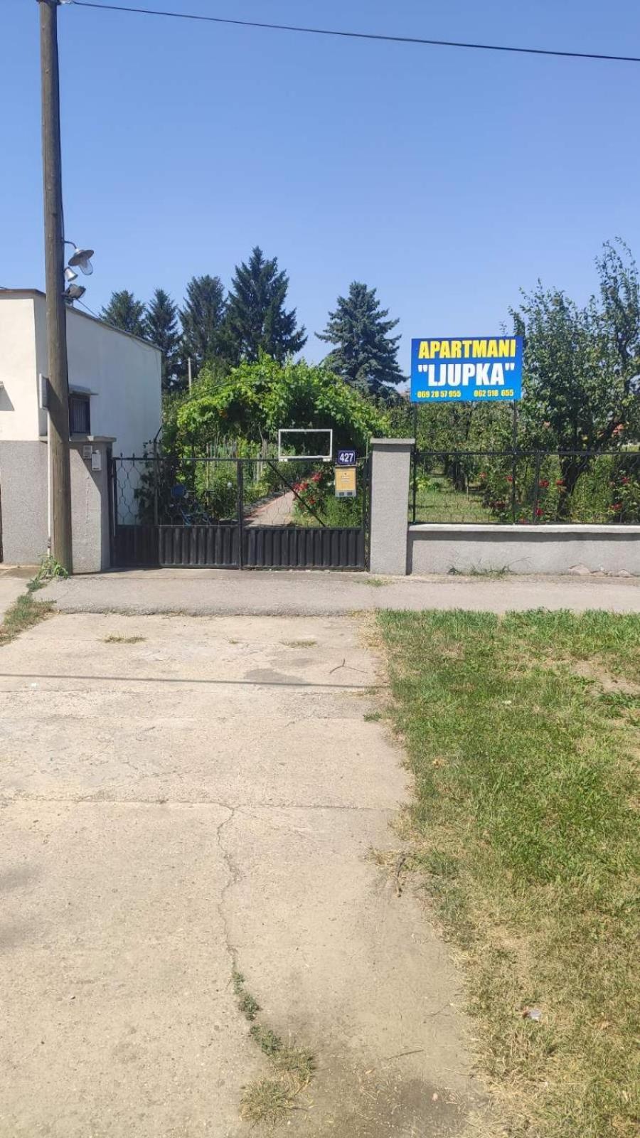 Apartment Ljupka Pančevo Exterior foto